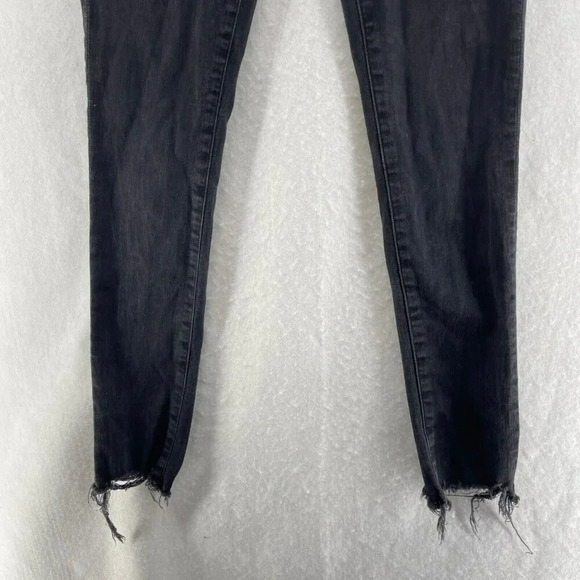 Adriano Goldschmied Jeans Women's Sz 28 Black Legging Super Skinny Ankle Stretch - Picture 7 of 10